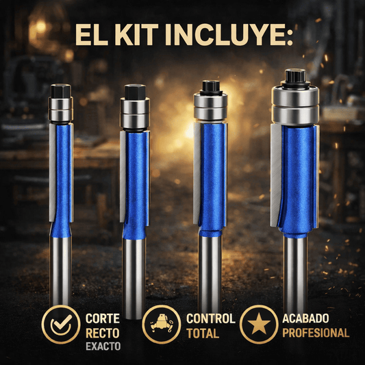 Kit 4 Fresadoras para corte