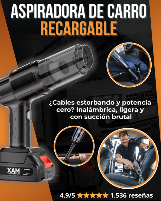 - 1 Aspiradora de Carro Recargable