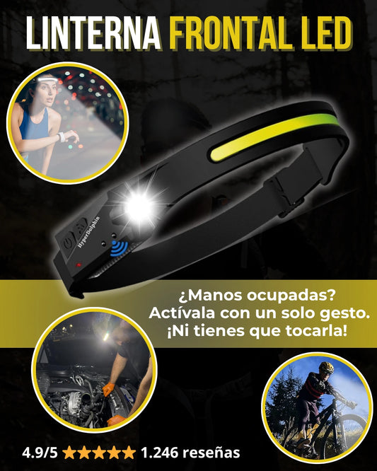 - 1 Linterna Frontal LED