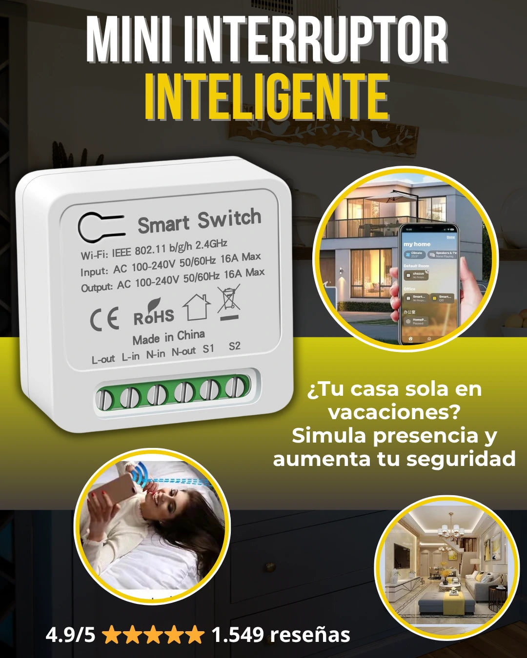 - 1 Mini Interruptor Inteligente