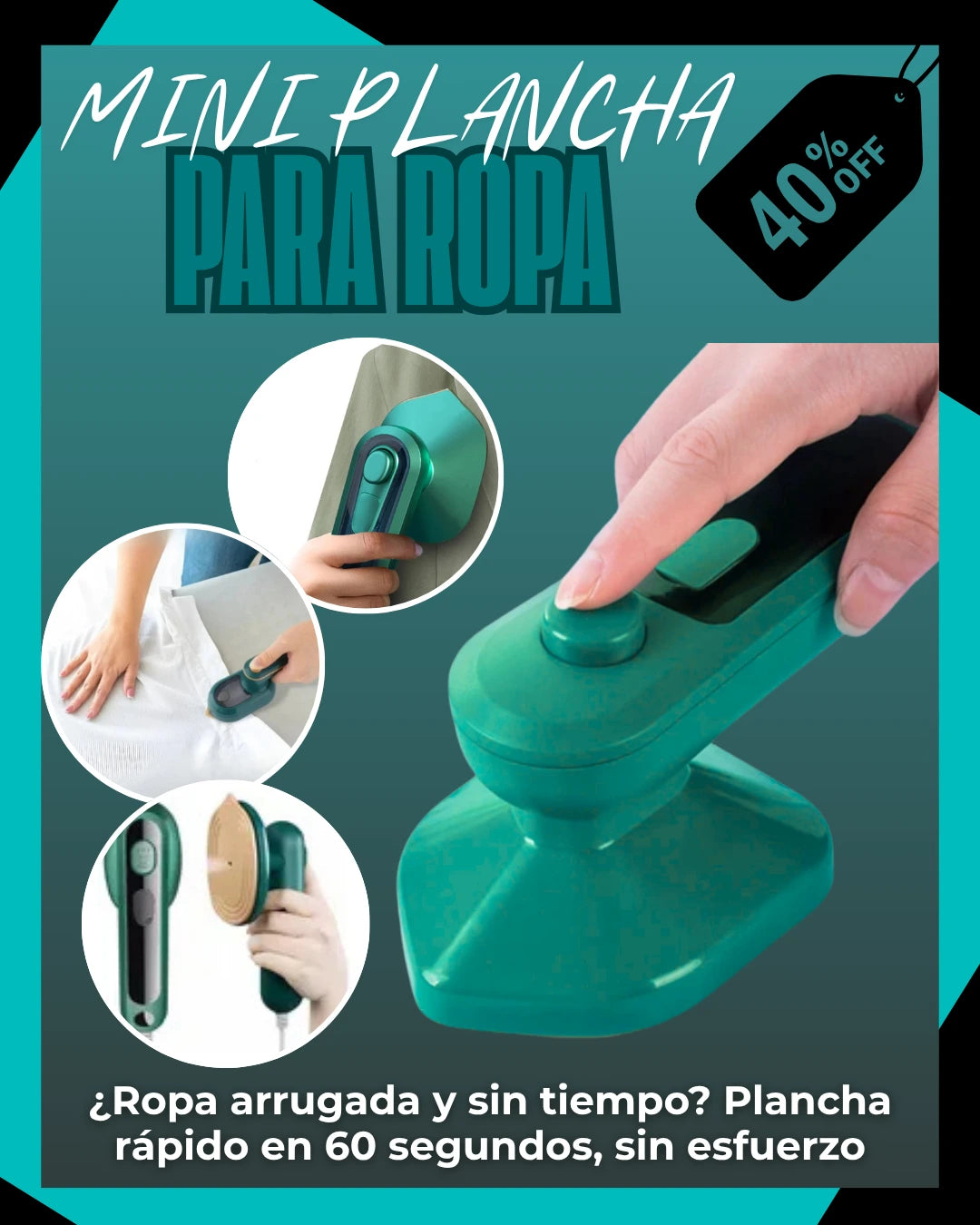 - 1 Mini Plancha para Ropa