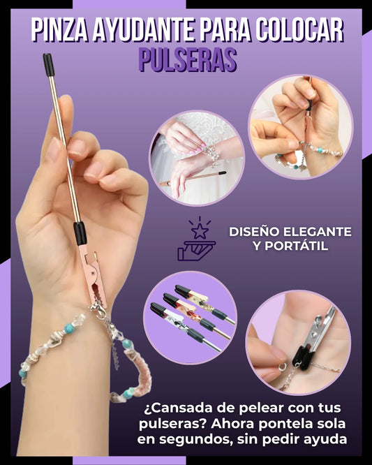 - Compra 1 y Lleva 1 Gratis Pinzas Ayudantes para Colocar Pulseras