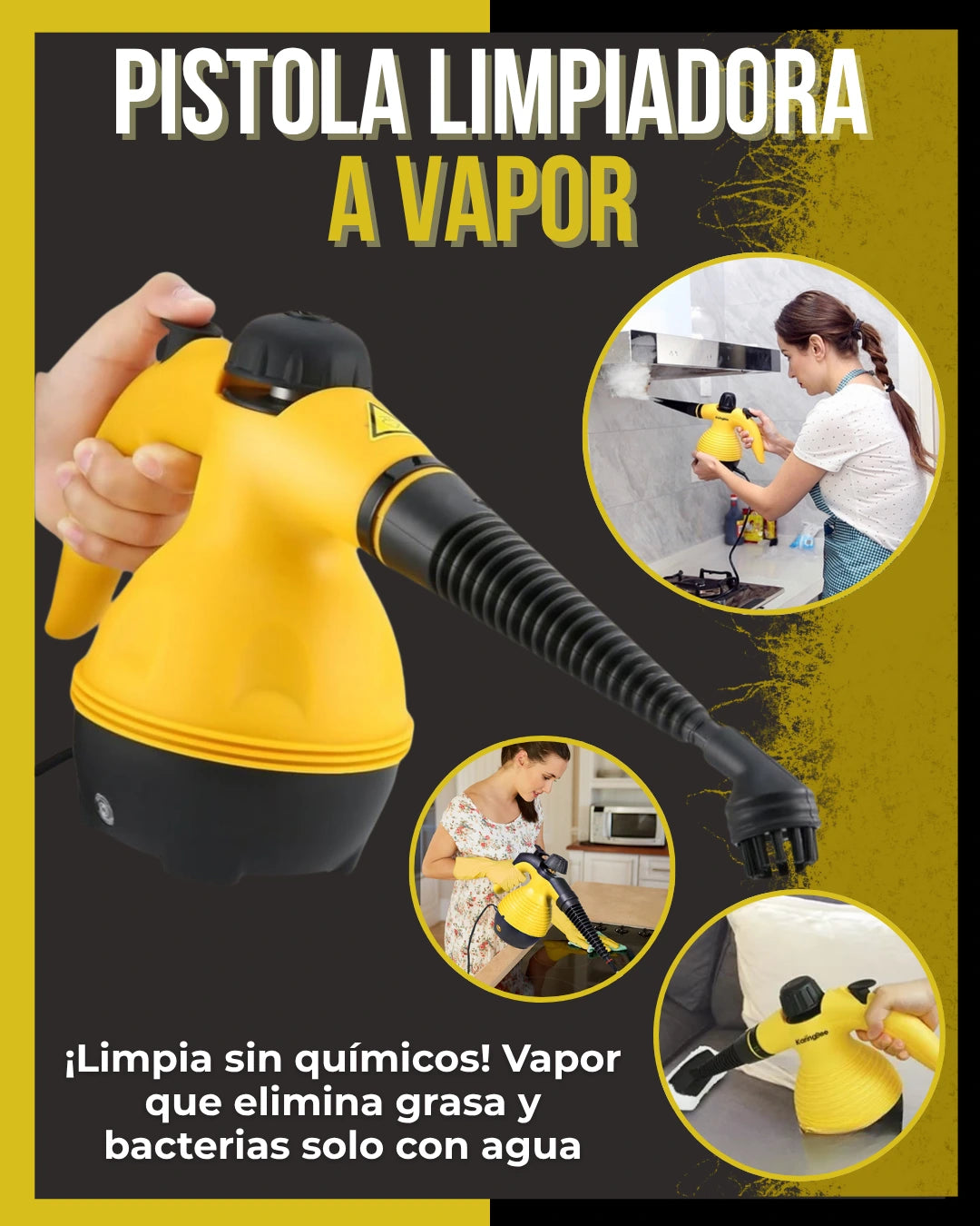- 1 PISTOLA LIMPIADORA A VAPOR