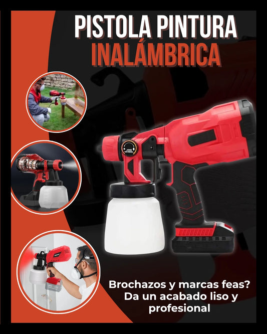 - 1 Pistola de Pintura Inalámbrica