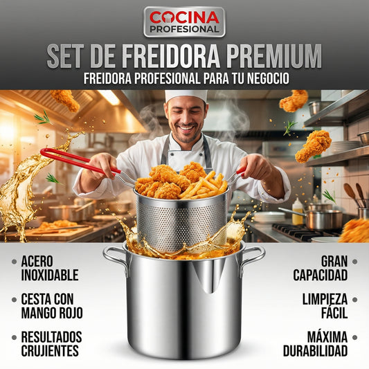 Olla Freidora con sistema de filtro